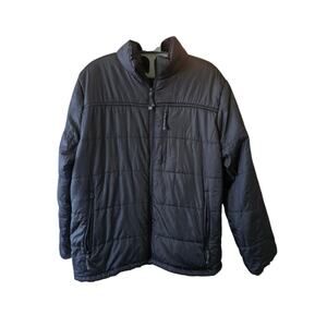 Zero Xposure Men's Lightweight Puffer Jacket Size M Zip Up 42" Chest 28" long